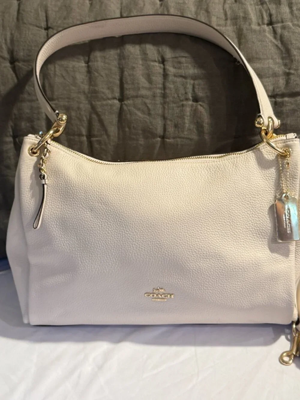 Coach Mia Shoulder Bag - Ivory